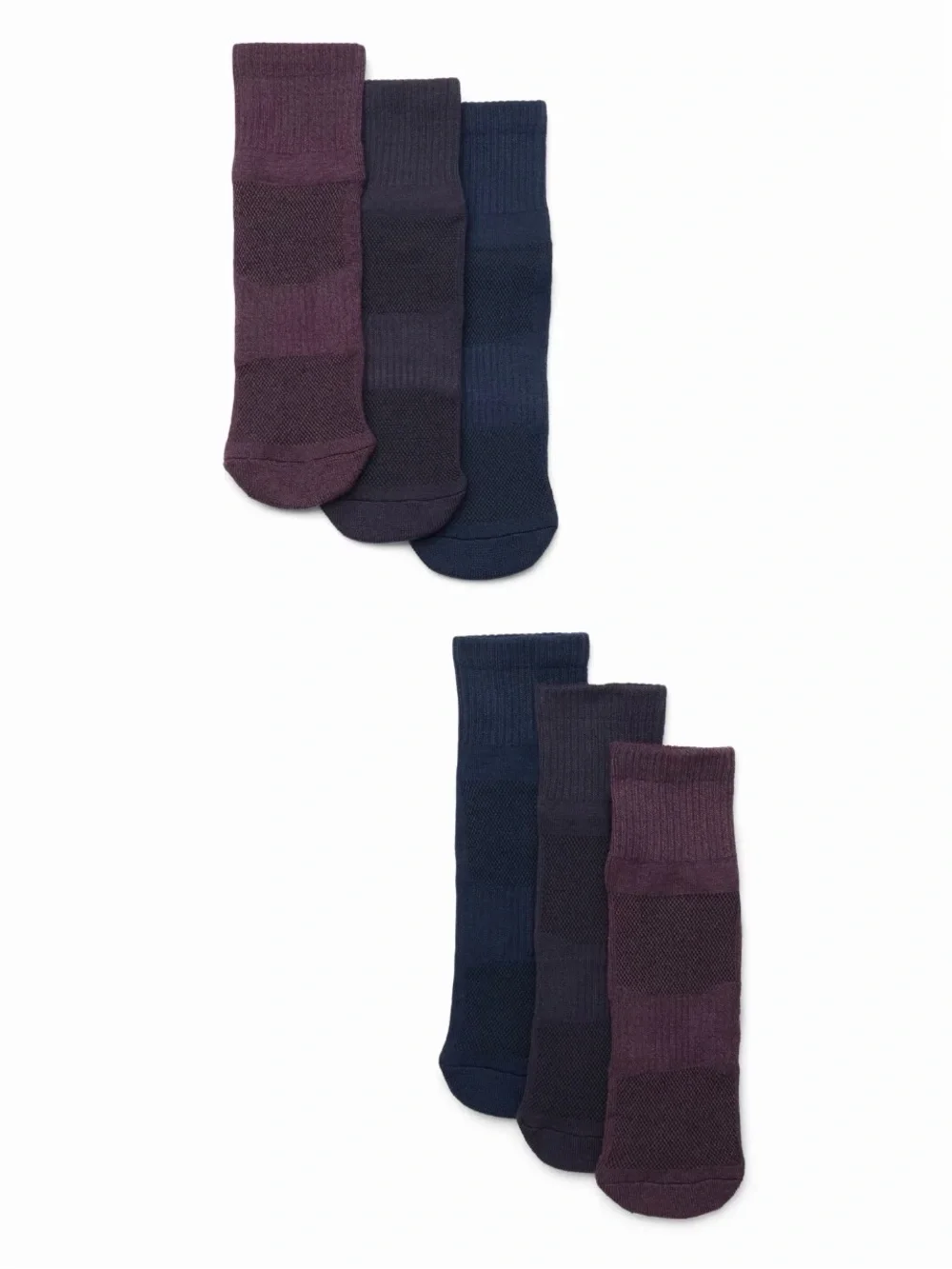 Performance Stretch Ankle Socks, 6-Pack